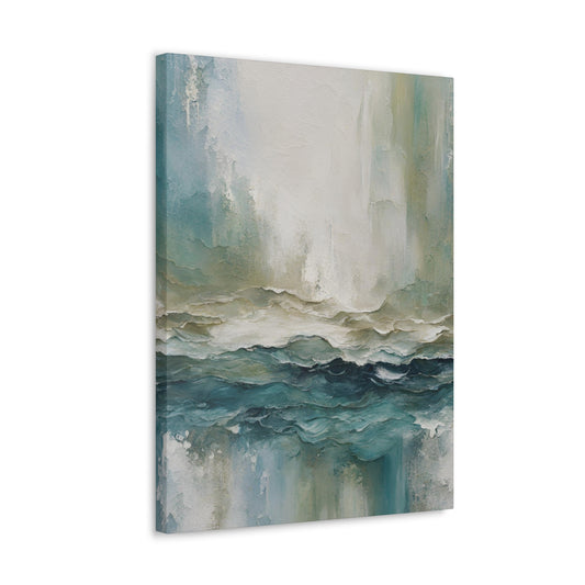 Sea Foam - Modern Abstract Art Print