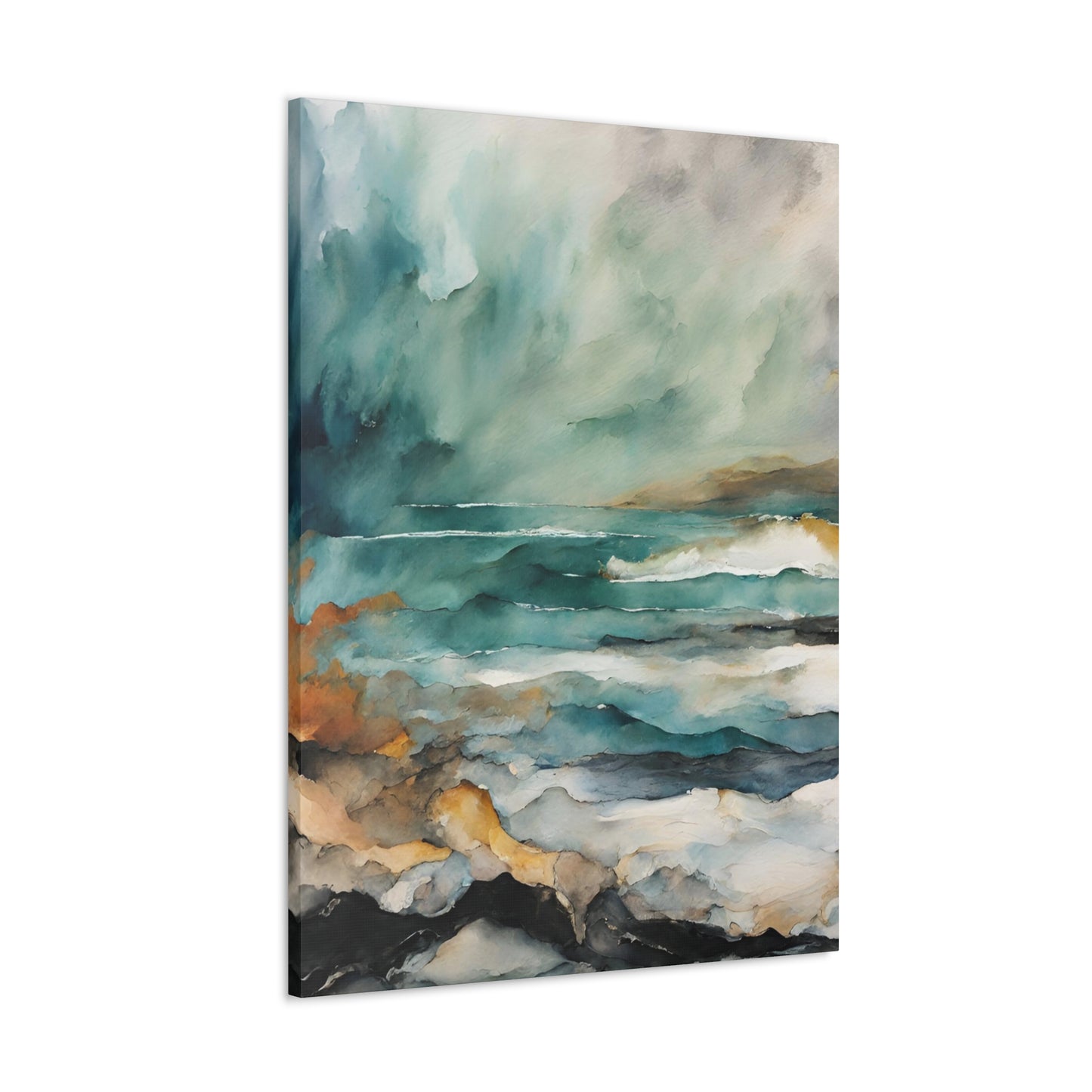 Sea & Sky - Modern Abstract Art Print