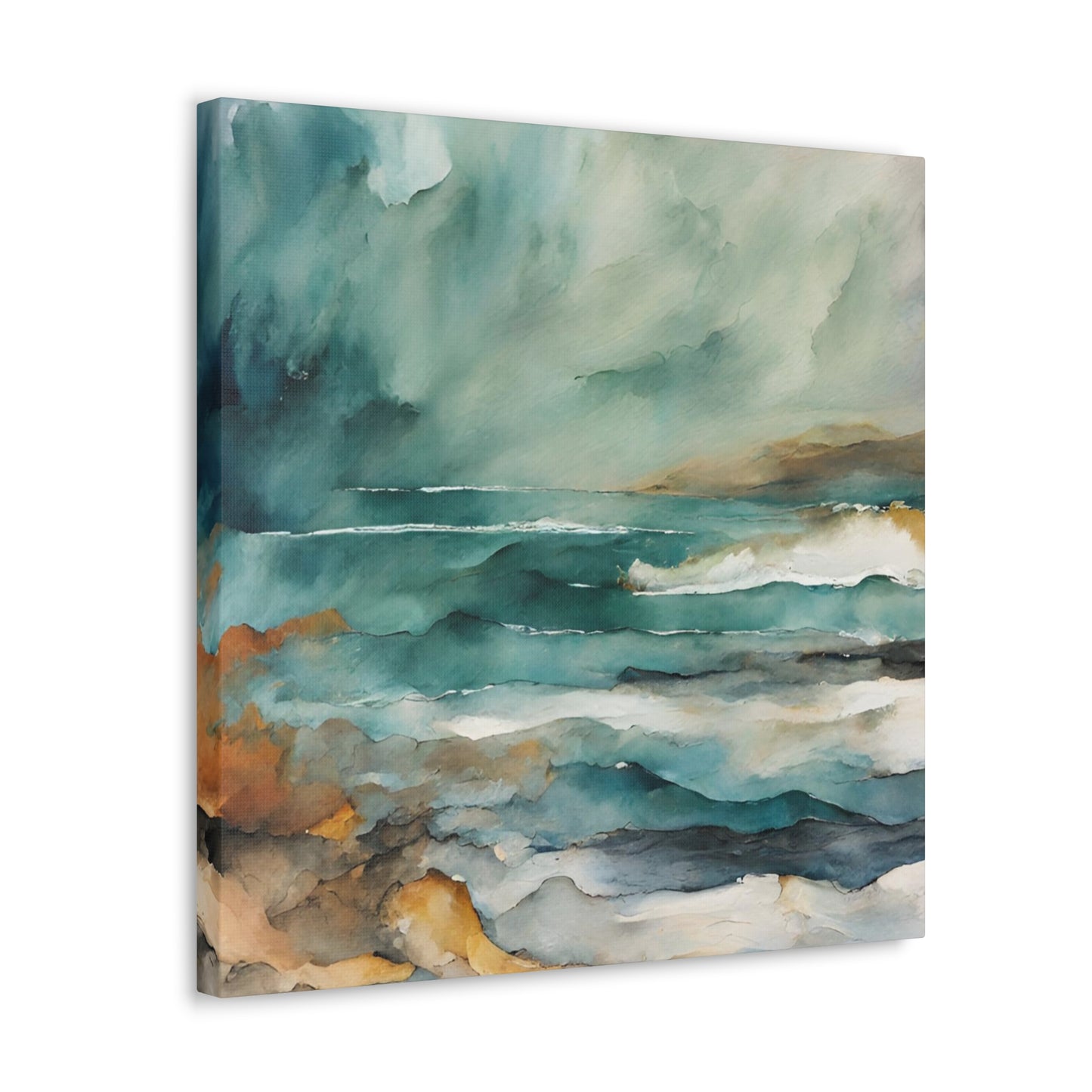 Sea & Sky - Modern Abstract Art Print