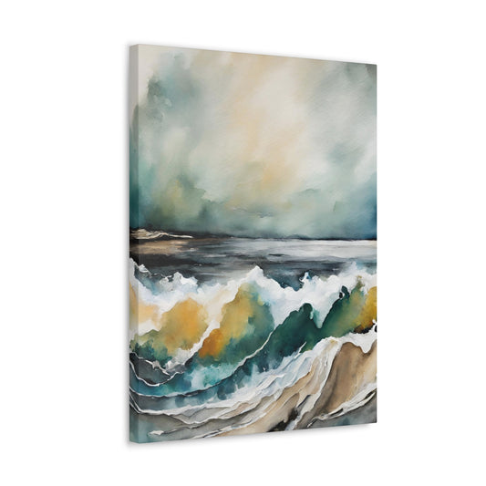 Reflections on the Sea - Modern Abstract Art Print