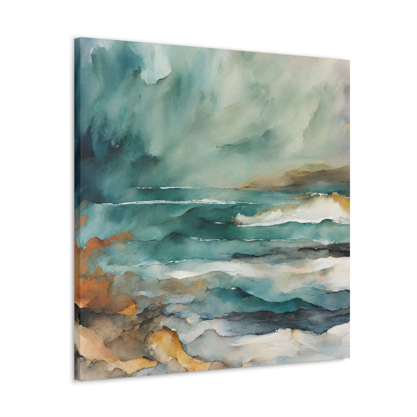 Sea & Sky - Modern Abstract Art Print