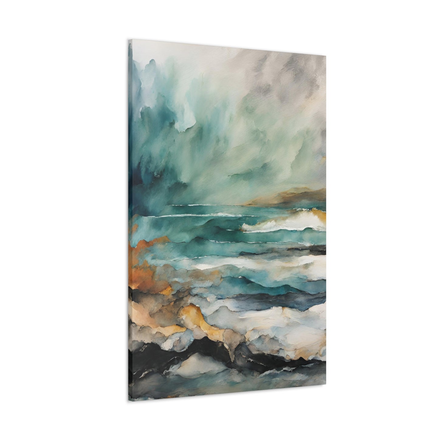 Sea & Sky - Modern Abstract Art Print