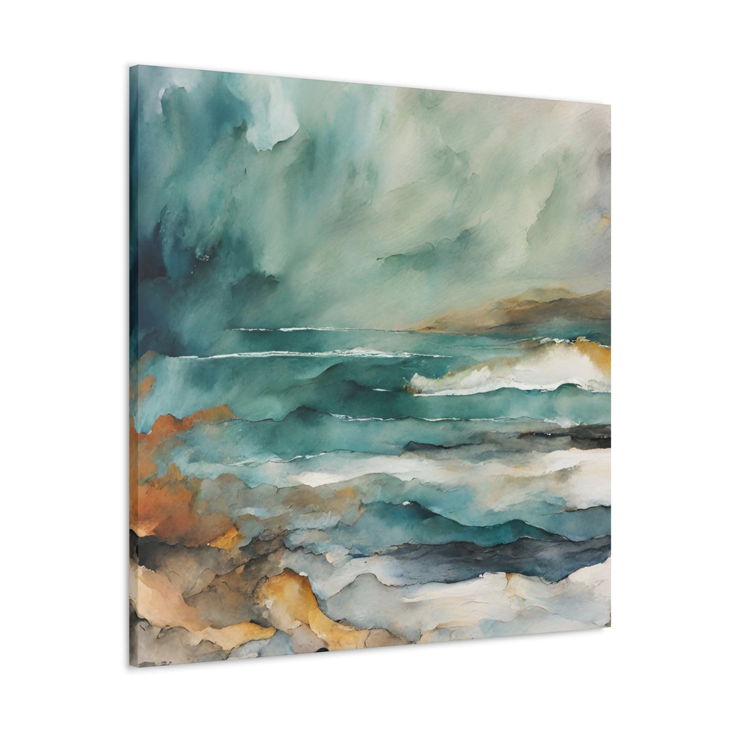 Sea & Sky - Modern Abstract Art Print